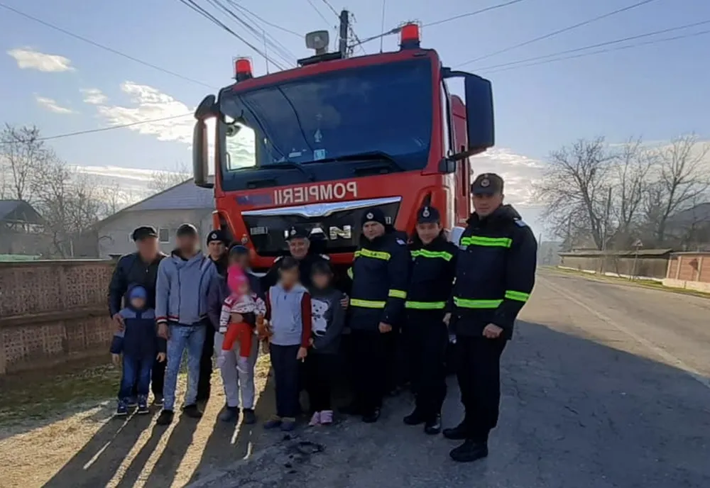 Acțiune umanitară a pompierilor dâmbovițeni