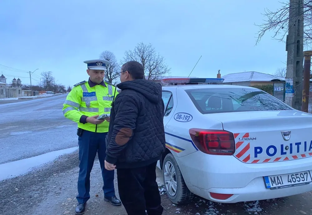 Acțiune de amploare a polițiștilor de la Rutieră, de la IPJ Dâmbovița, în sudul județului
