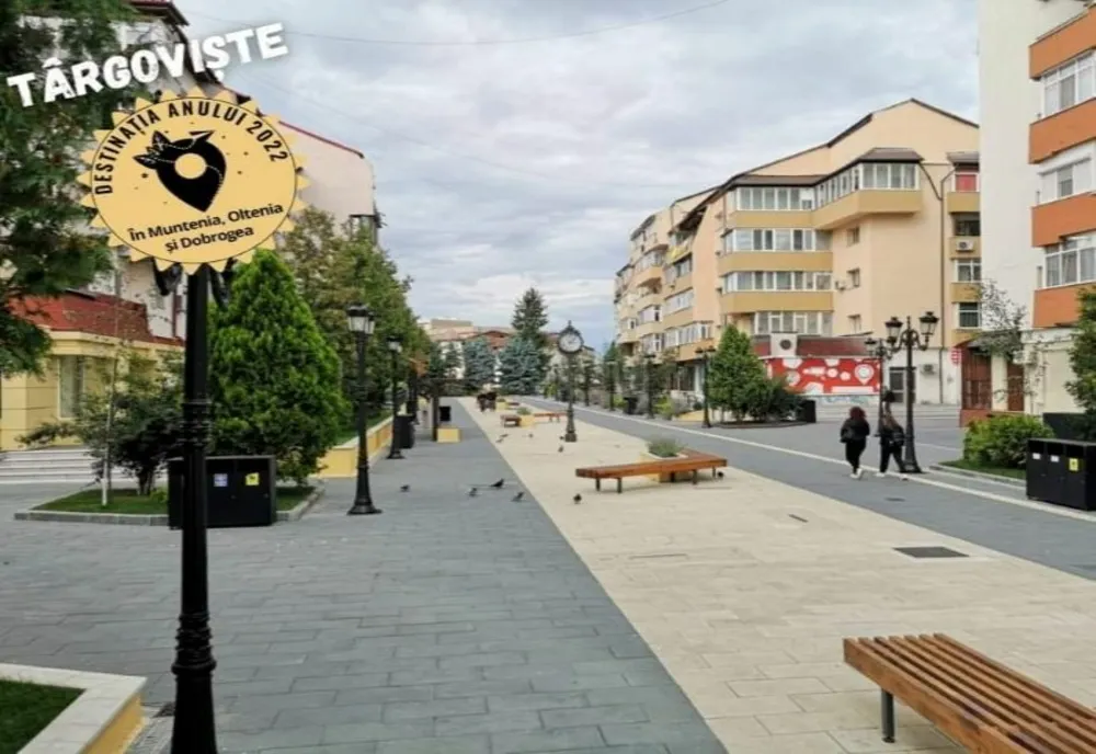 Târgoviște a primit oficial logo-ul ”Destinația Anului 2022 în Muntenia, Oltenia și Dobrogea”