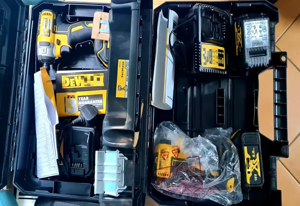 Jandarmii dâmbovițeni au confiscat produse contrafăcute de la doi vânzători ambulanți