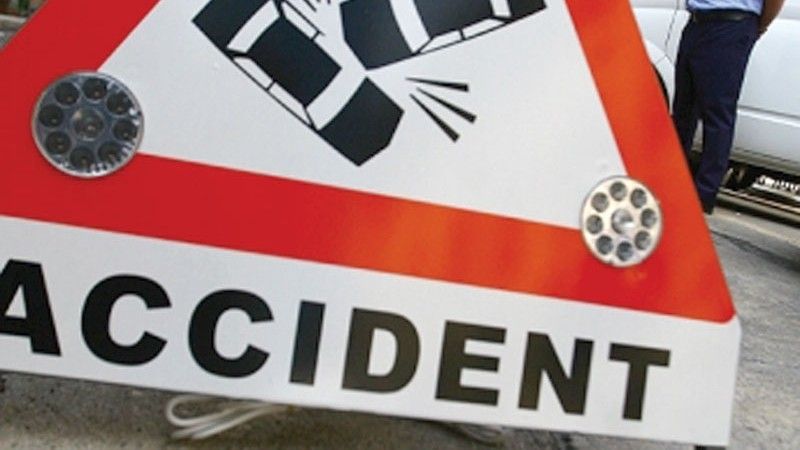 accident poza semn