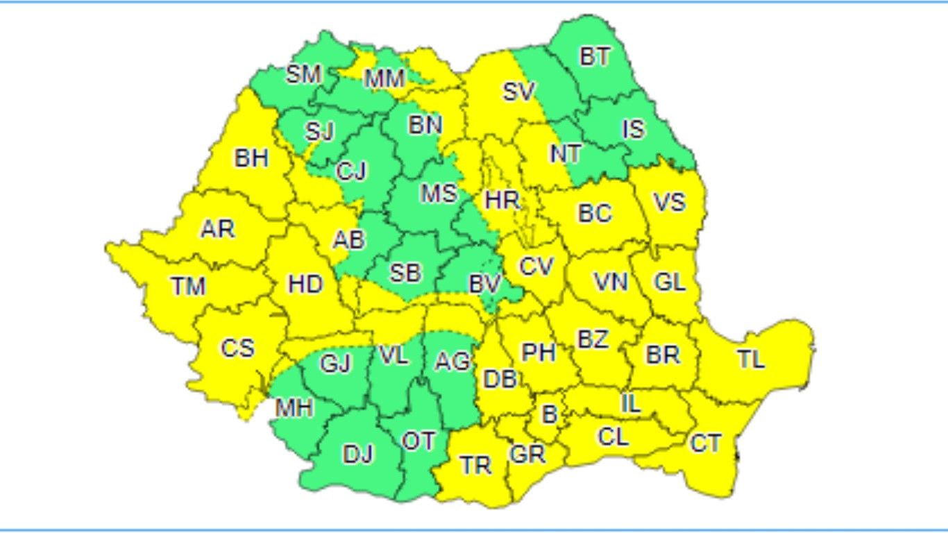 avertizare meteo DB