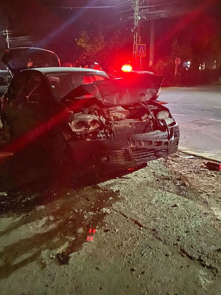 Coliziune în lanț pe DN 71