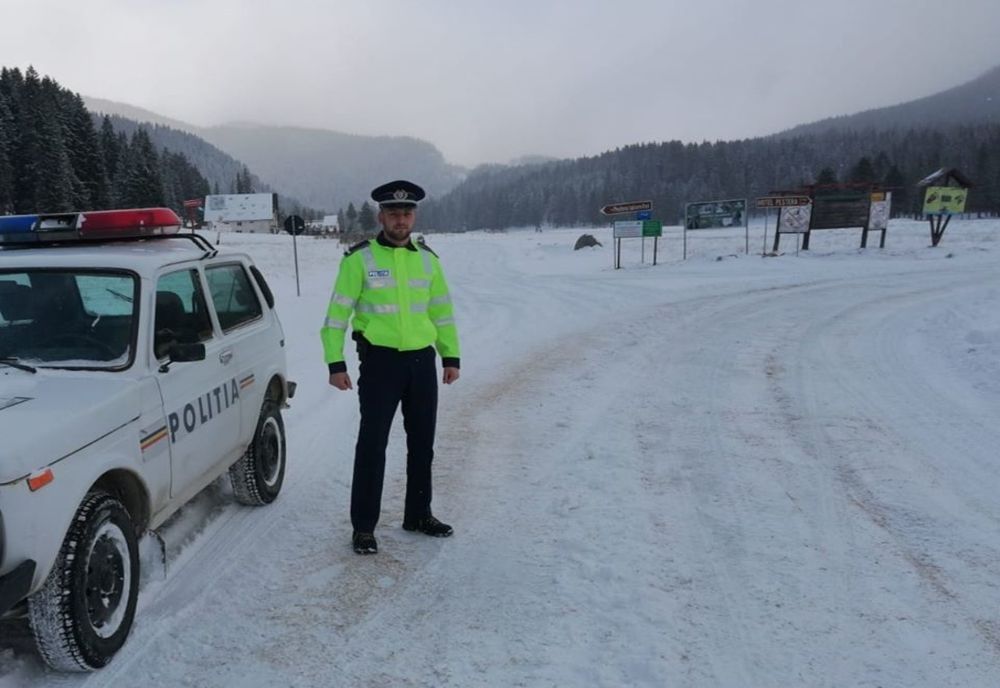 Avertizare Infotrafic emisă de Poliția Română, pentru mai multe drumuri din țară