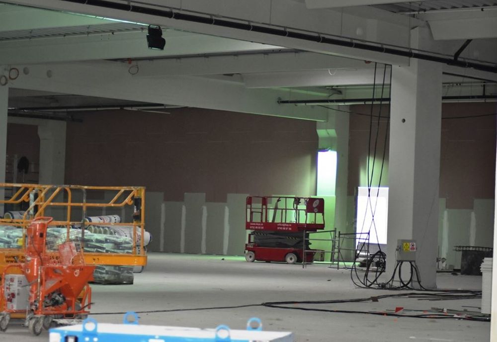 Foto| În ce stadiu se află construcția centrul comercial de tip mall de la Târgoviște? Vezi imaginile