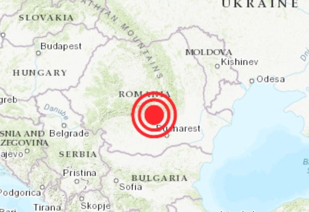Cutremur important la orele amiezii, în zona seismică Făgăraș Câmpulung-Dâmbovița