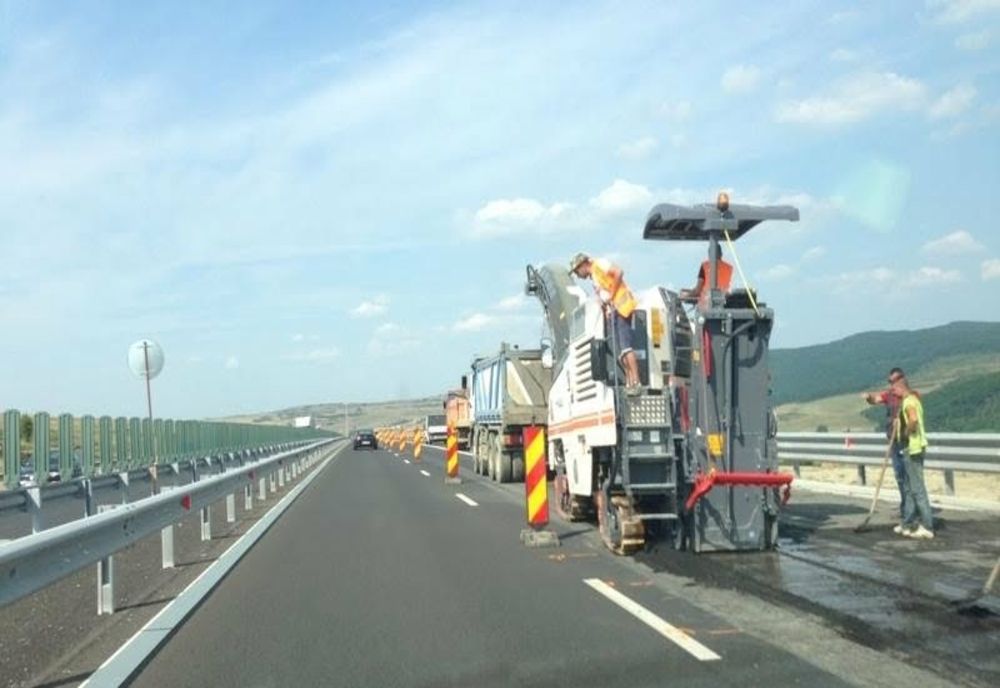 Lucrări pe A1 București- Pitești. Circulație restricționată în zona localității Petrești-Dâmbovița