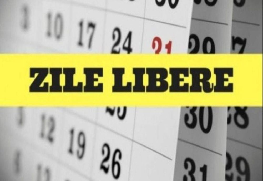 Cinci zile libere pentru bugetari