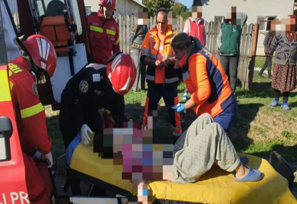 Dâmboviţa. Explozie de butelie la o casă din Raciu. 3 persoane, transportate la spital