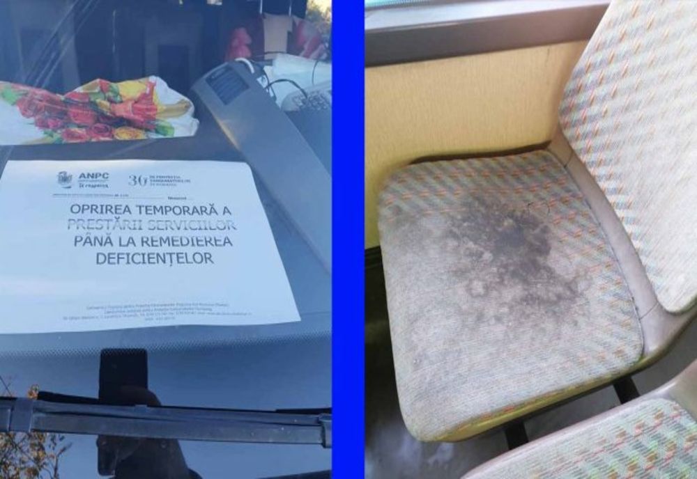 Amenzi în valoare de 45.000 lei și activitate temporar oprită pentru firme de transport persoane din Dâmbovița