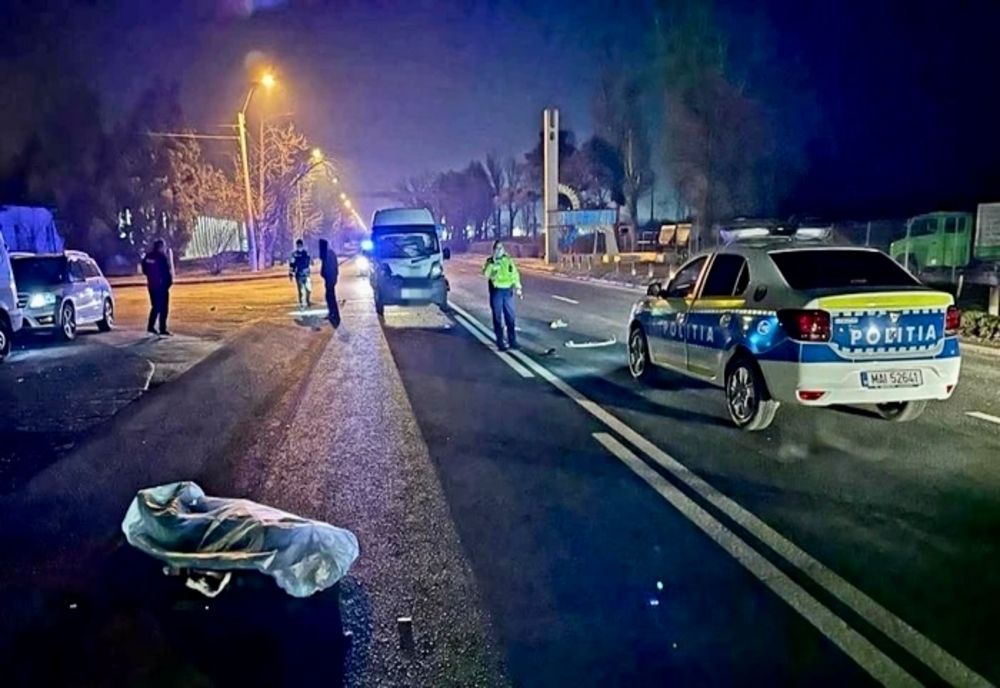 Pieton spulberat de o mașină în Dâmbovița