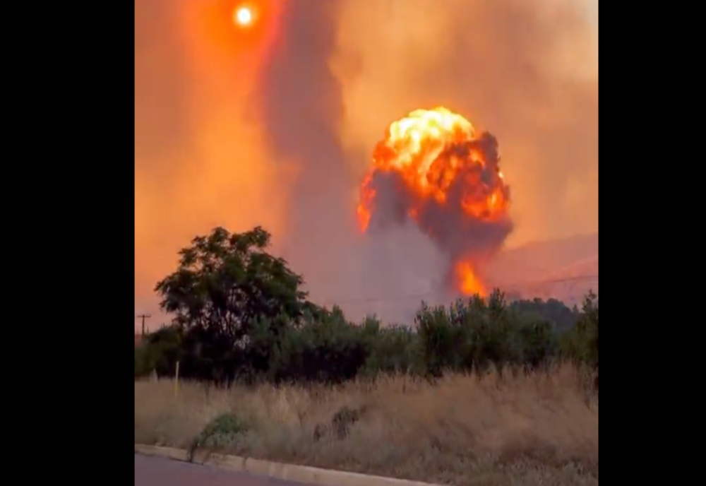 ATENȚIONARE DE CĂLĂTORIE MAE: GRECIA - RISC DE INCENDII