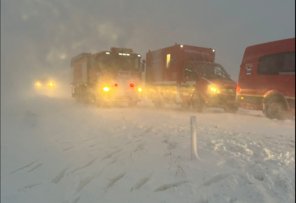 Autoritățile au închis A1, sensul spre București