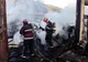 FOTO| Hală de prelucrarea lemnului distrusă de flăcări, la Pucioasa