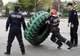 Foto| "Cel mai puternic pompier" - concurs inedit al ISU Dâmbovița