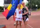 Atleta Andreea Dinu, dublă campioană a României la copii 1