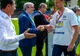 Gheorghe Păsărică și Marin Vătavu, la Centrul de Copii și Juniori