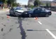 Coliziune puternică, între două mașini, pe DN 71