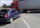 Foto| DN 72 a fost blocat, la I.L. Caragiale, în urma unei coliziuni auto. O persoană a fost rănită