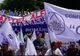 Sindicatele din industria  de apărare protestează în fața Guvernului. Vezi care sunt revendicările