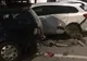 Un șofer neatent a făcut ravagii la Fieni. Mai multe mașini distruse și un rănit