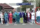 Managerul spitalului din Târgoviște amendat de DSP, după ce a ieșit, alaturi de personalul spitalului, în stradă, la o procesiune religioasă
