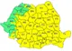 Update| Cod galben de furtună (12 mai) și în județul Dâmbovița. Atenționarea vizează aproape toată țara