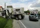 Accident grav pe DN 72, la Dărmănești. Doi pietoni  și un autoturism spulberați de un tir