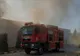 Incendiu violent la un depozit de mase plastice din Nucet
