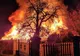 Incendiu puternic la Pietroșița, din cauza unui scurtcircuit electric
