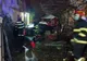 Accident rutier în Dâmbovița. Un autoturism a părăsit carosabilul și a intrat în curtea unei gospodării