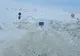 DJ 713 a fost închis din cauza unei avalanșe