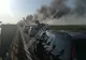 Circulație oprită pe A1, din cauza unui incendiu de vegetație produs în Dâmbovița