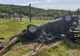 Dâmbovița. Femeie a fost rănită după ce s-a răsturnat cu mașina în afara părții carosabile
