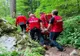 Turist accidentat în Cheile Zănoagei, salvat de salvamontiștii din Dâmbovița