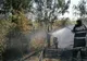 Dâmbovița. Incendiu violent într-un cimitir