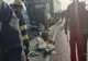Coliziune violentă între două autotrenuri în Dâmbovița. Un tânăr de 34 ani a rămas încarcerat