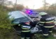 Dâmboviţa. Bărbat rănit după ce s-a răsturnat cu maşina