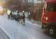 Autoturism răsturnat pe o parte în municipiul Moreni. Pompierii au acordat îngrijiri medicale şoferului la faţa locului