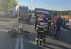 Dâmboviţa: Accident rutier grav pe DN71. Două autoturisme şi o motocicletă implicate