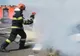 Dâmbovița! Accident violent la Cojasca. Două persoane rănite, un autovehicul a luat foc