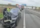 Dâmbovița: Coliziune pe Autostrada A1, București -Pitești! O persoană a fost rănită