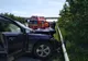 Dâmbovița. Accident teribil pe Autostrada A1, între un TIR și un autoturism! A fost solicitat elicopterul SMURD