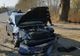Pe drumul județean ca pe câmp. Accident spectaculos cu un tractor și un autoturism