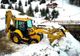 DJ 713 care face legătură între DN71 - Cota 1000 și Platoul Montan Bucegi, blocat de mai multe avalanșe