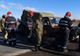 FOTO În accidentul de pe DN 71 a fost implicată o mașină a MApN. Unul din militari este rănit