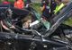 FOTO VIDEO Accident grav pe A1. Două persoane au ajuns la spital cu elicopterul
