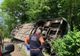 Accident autocar Râșnov. O femeie din autocarul cu 59 de pasageri, răsturnat, a ajuns la spital
