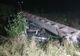 La un pas de (încă) o tragedie, în Dâmbovița. Mașină zdrobită de un stâlp