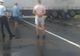 DN 71 a fost blocat de un TIR care a ieșit în decor
